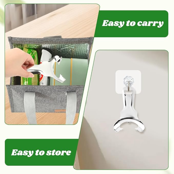 2 PCS Mason Jar Opener No Lid Dents or Damage,Multi-Purpose for Bottle Opener and Various Lids Canning Jar Opener,Easy Twis-t Manual Handheld Top Remover Bottle Opener Made For Lifetime