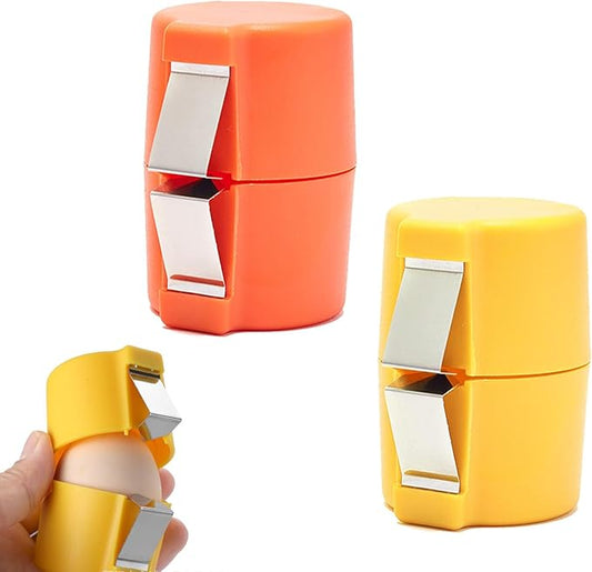 2 Pcs Egg Peeler,Egg Peeler Tool For Hard Boiled Eggs,Cracker,Hard BoiledPeeler,Shell Opener,Shell Opener For Hard Boiled,(Can't open hard-boiled eggs)