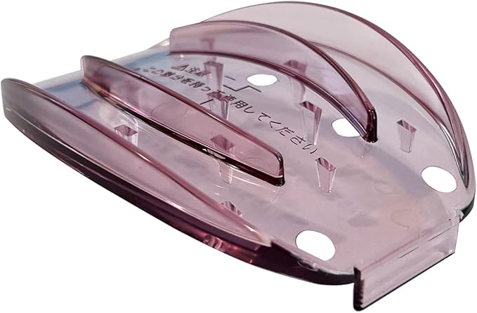 Mandoline Wide Cabbage Slicer 4.7 inches Pink, Julienne Thickness: 0.04 inch (1 mm), with Safety Holder, Made in Tsubame Japan (White)