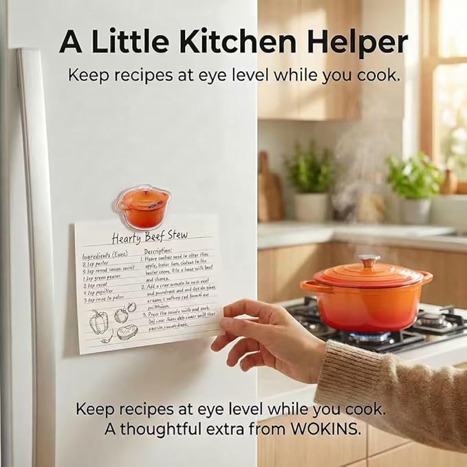 7QT Enameled Cast Iron Dutch Oven Pot with Lid,Heavy-Duty Cookware for Sourdough Bread Baking,Braising,Stews,Roasting,Oven Safe up to 500°F,orange