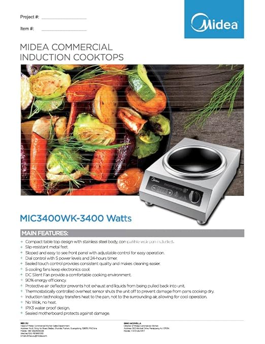 Midea Induction Wok