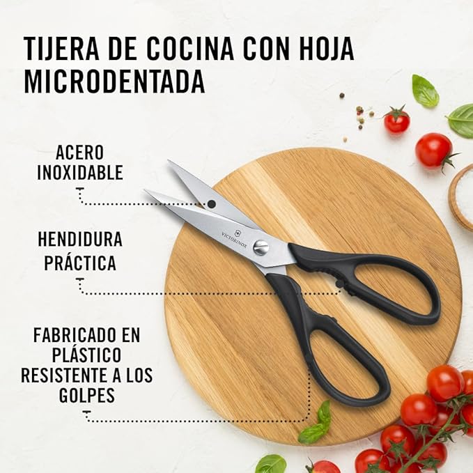 Victorinox Black Handled Kitchen Scissors