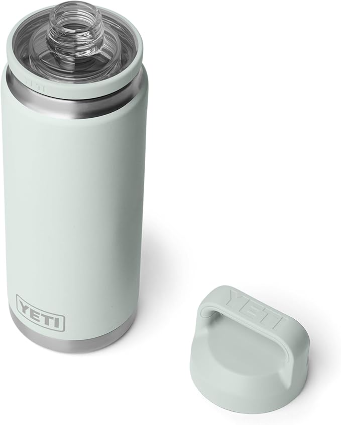 YETI Rambler 26 oz Bottle, Leakproof, Vacuum Insulated, Stainless Steel with Chug Cap, Ridgeline