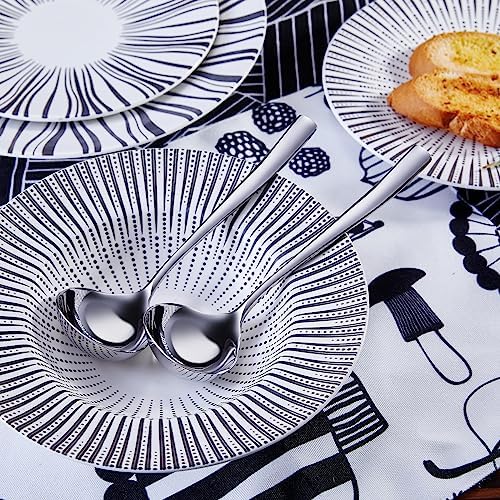 KEAWELL Louis 2-Piece 7.5-Inch 18/10 Stainless Steel Gravy Ladle Set (2)