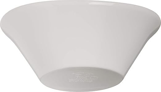 Carlisle FoodService Products Stadia Resuable Plastic Bowl for Home and Restaurant, Melamine, 12 Ounces, Greige, (Pack of 12)