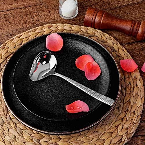 KEAWELL Louis Hammered 2-Piece 7.4-Inch 18/10 Sauce Ladle Set (2)