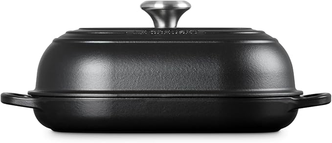 Le Creuset Enameled Cast Iron Signature Oval Bread Oven, 11.5 inch, Licorice