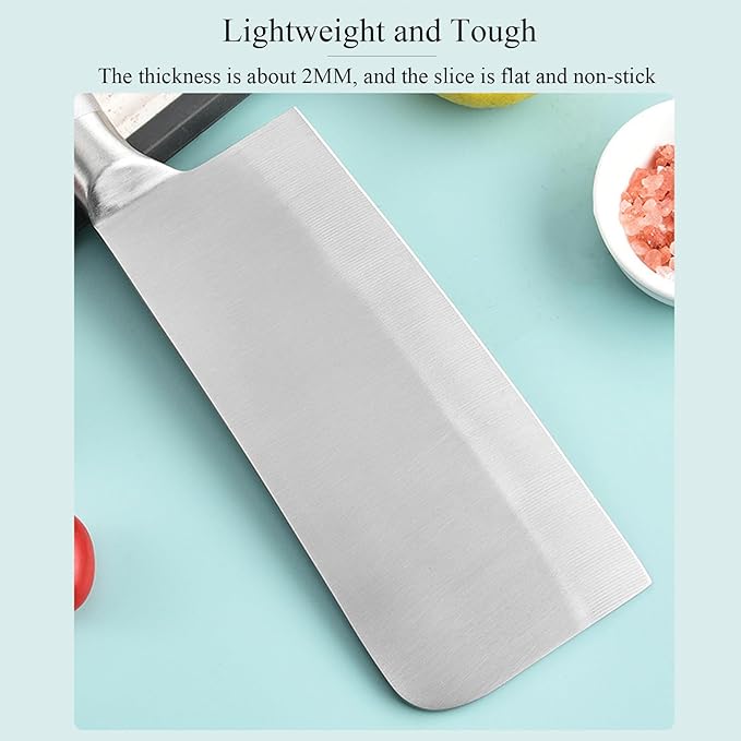 Red Professional 9-Piece Kitchen Knife Set with Acrylic Block, Non-Stick Sharp Stainless Steel Chef Knives, Sharpener