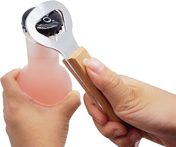 Can Punch Bottle Opener, Manual Stainless Steel Can Opener 3 Pack
