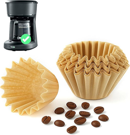 5 Cup Coffee Maker Filters Compatible with Mr.Coffee,Thicken Natural 5 Cup Coffee Maker Filters Compatible with Mr.Coffee Mini Brew,100 Count