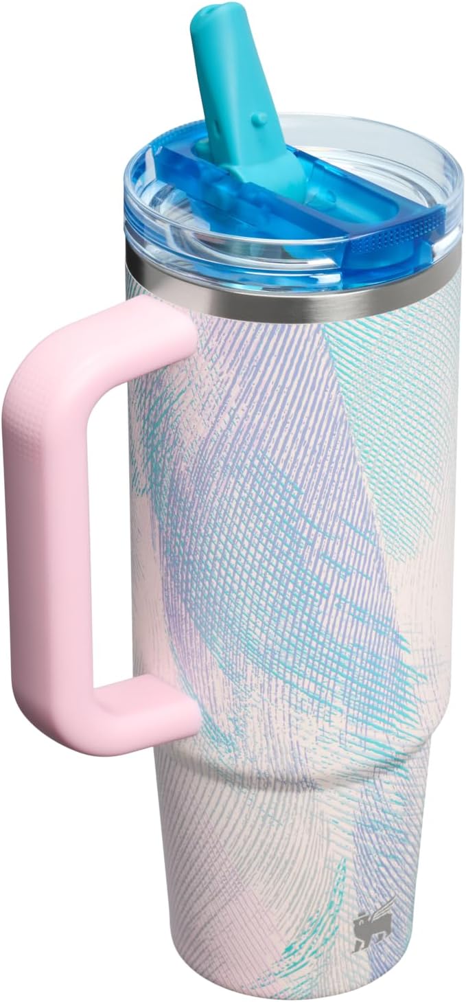STANLEY Quencher ProTour Flip Straw Tumbler with Leakproof Lid | Built-In Straw & Handle | Cupholder Compatible for Travel | Insulated Stainless Steel Cup | BPA-Free