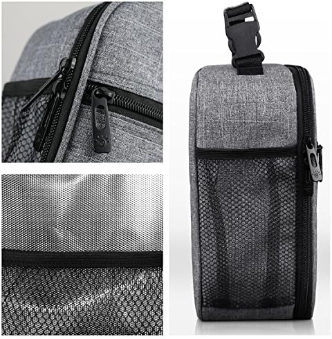 Hap Tim Insulated Lunch Box for Men, Reusable Lunch Bag for Women, Spacious Lunchbox Adult (18654-G)