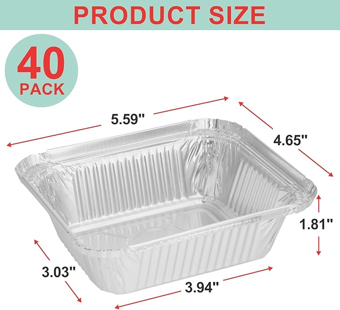 40 Packs 62007 Grill Grease Tray Liners for Napoleon Grill Accessories Prestige 500 Parts, Disposable Drip Pan Liners for Prestige pro/I/II, Prestige V, Rogue, Mirage, Ultra Chef Series Parts