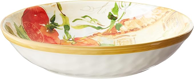 Certified International Corp 23676 Serving/Pasta Bowl 13" x 3", Multicolor