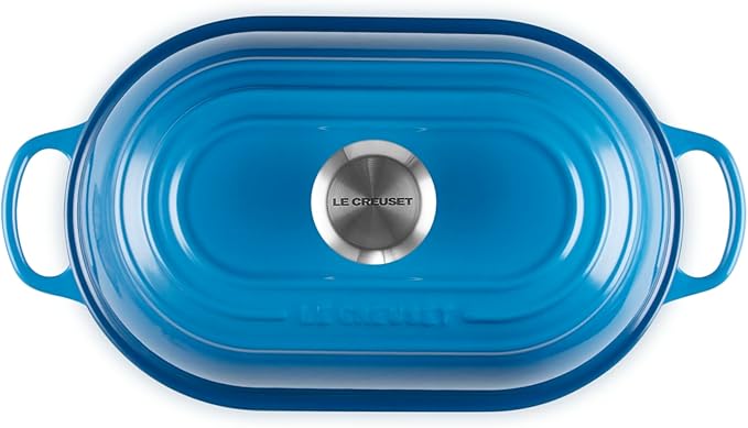Le Creuset Enameled Cast Iron Signature Oval Bread Oven, 11.5 inch, Marseille