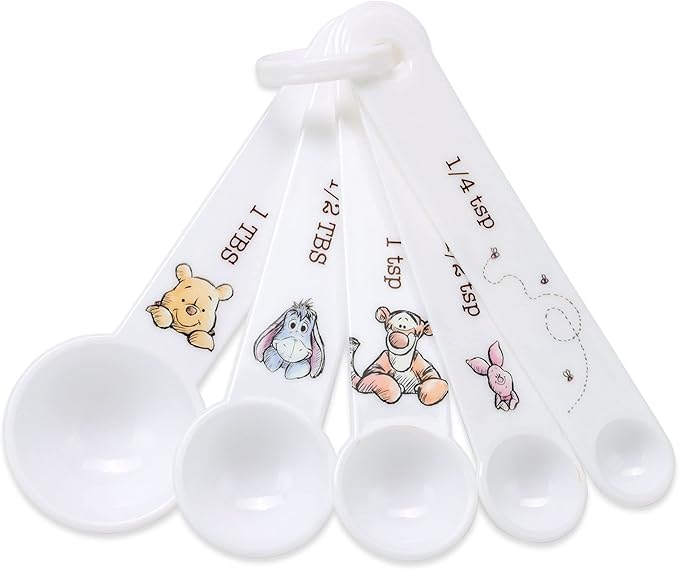 Disney Winnie the Pooh Measuring Spoons - Adorable Winnie the Pooh Measuring Spoons for Kitchen