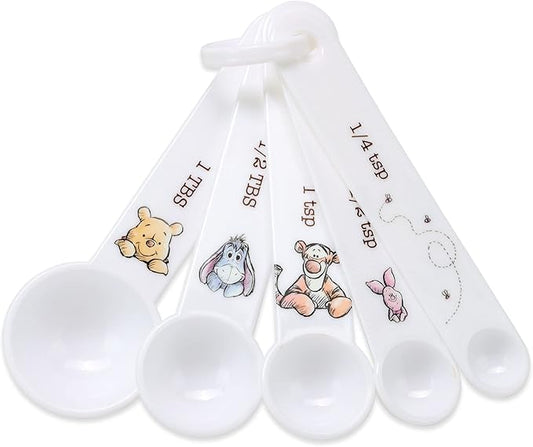 Disney Winnie the Pooh Measuring Spoons - Adorable Winnie the Pooh Measuring Spoons for Kitchen