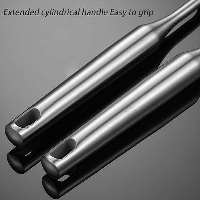 Soup Ladle -13.8" Large Durable Stainless Steel Ladel for Serving or Cooking, Stirring, Wok & Soup, Professional Heavy Duty kitchen Utensils 1 Pack