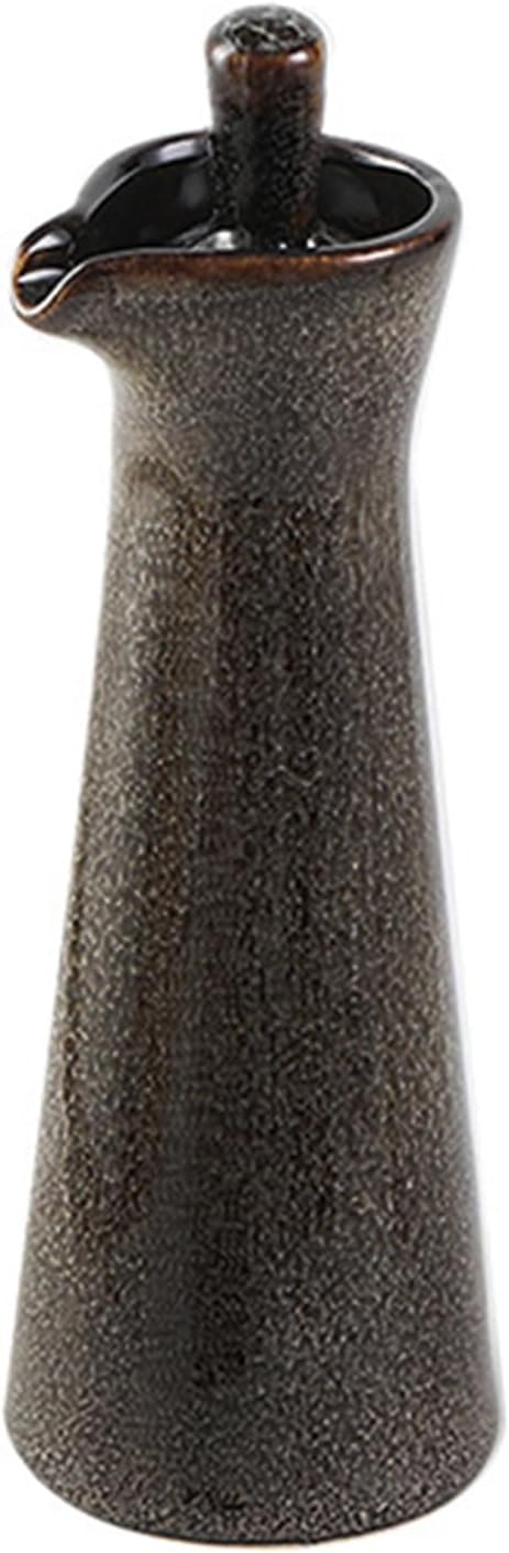 Small Ceramic Olive Oil Dispenser Bottle for Storage Of Oil, Vinegar, Soy Sauce, 120ml / 4oz