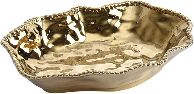 Pampa Bay Serving Bowl (Gold)