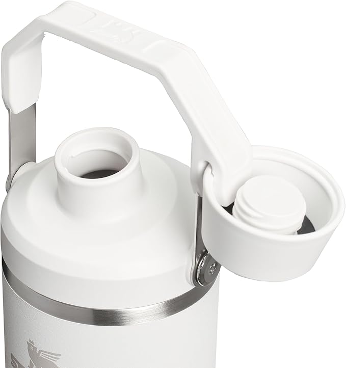 Stanley IceFlow 2.0 Fast Flow Tumbler with Handle 30 oz | Twist On Angled Spout Lid | Leakproof Water Bottle | Insulated Stainless Steel | BPA-Free | Frost