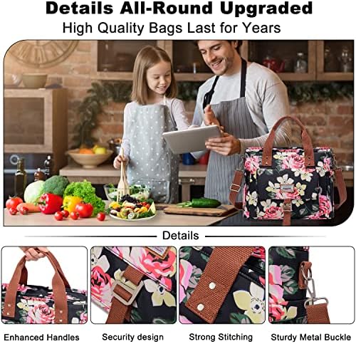 Weitars Insulated Lunch Bag for Women Men,Leak Proof Lunch Box for Work