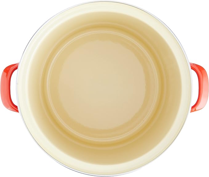 Le Creuset Enamel On Steel Stockpot, 8 qt., Cerise
