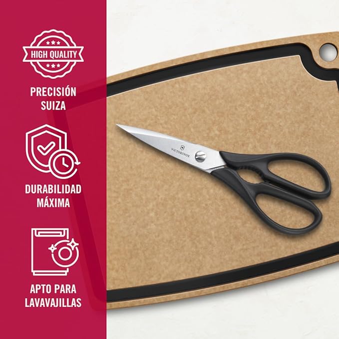 Victorinox Black Handled Kitchen Scissors