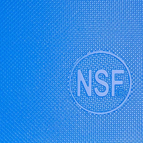 Thirteen Chefs Extra Large 24 x 18 Blue Cutting Board - 1/2" Thick HDPE Plastic for Fish and Seafood, Restaurant Quality Poly, NSF for Commercial Kitchens