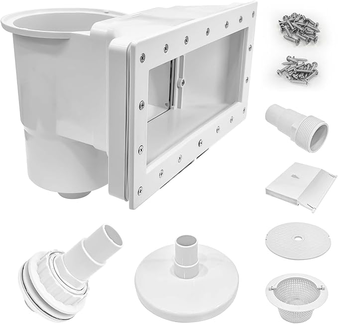 Wide Mouth Above Ground Pool Skimmer Kit Through Wall Skimmer Pool Kit