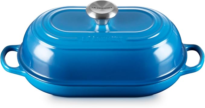 Le Creuset Enameled Cast Iron Signature Oval Bread Oven, 11.5 inch, Marseille