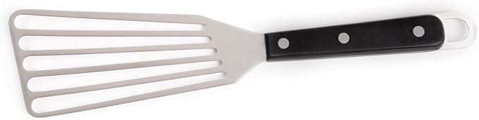Fox Run Chef's Stainless Steel Fish Spatula, Slotted, Metallic