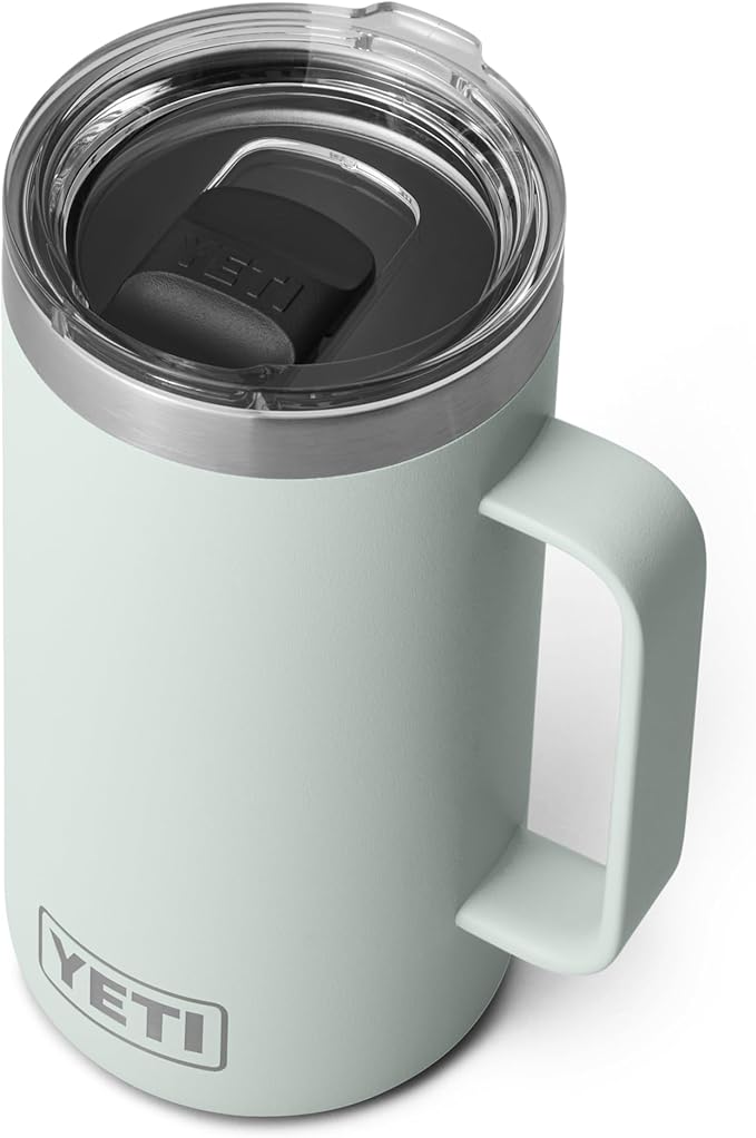 YETI Rambler 24 oz Mug, Vacuum Insulated, Stainless Steel with MagSlider Lid
