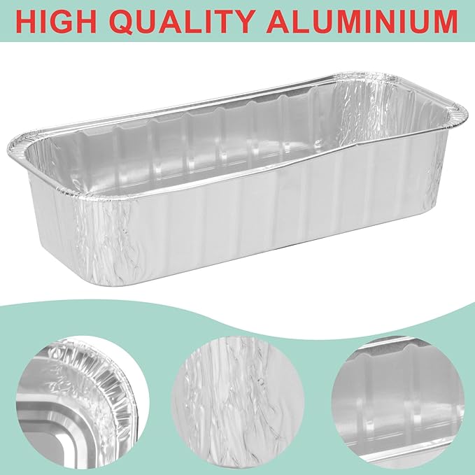 6498 6417 Grease Catcher Pans for Weber Genesis II 400 & 600,Aluminum Foil Tray Liners for Weber 28''/36" Gas Griddle, for Weber 400/600 Summit Series Smokefire EX6 EPX6 EX4 Gas Grill,20 Packs