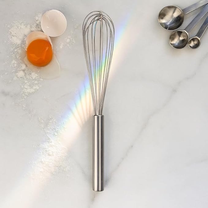 Mrs. Anderson’s Baking French Whisk, Stainless Steel, 12-inches