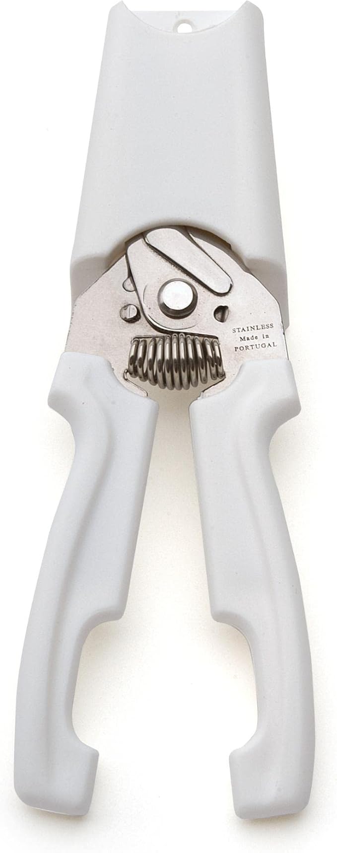 JERO Spring Assisted Stainless Steel Kitchen Shears with Holder - Perfect For Herbs, Floral Trimming and Kitchen Use - Made In Portgual - Make Cutting Easier For Weak Or Tired Hands