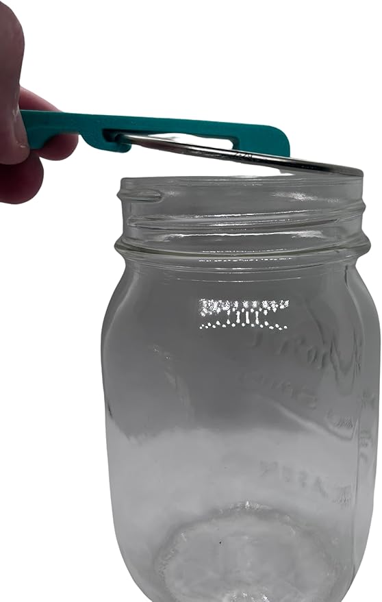 Canning and Mason Jar Opener, Easy Release Vacuum Seal for all lids magnetic (Dark Green)