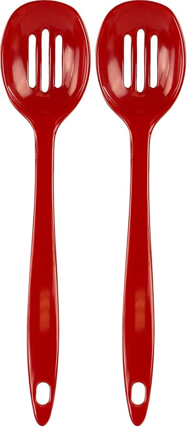 Durable Melamine Cooking Slotted Spoon (Pack of 2)