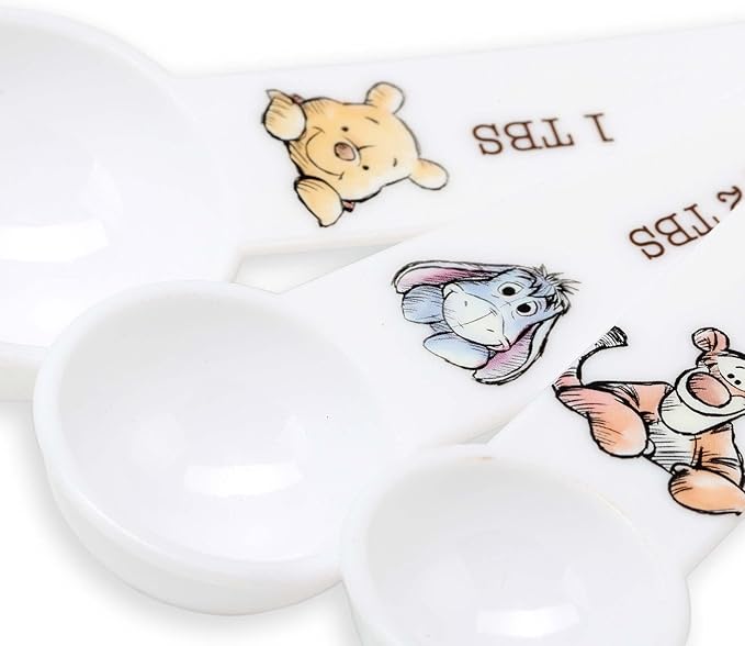 Disney Winnie the Pooh Measuring Spoons - Adorable Winnie the Pooh Measuring Spoons for Kitchen