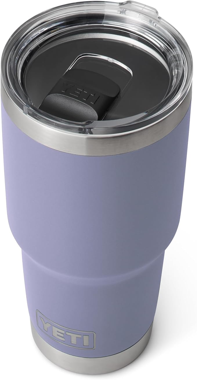 YETI Rambler 30 oz Tumbler, Stainless Steel, Vacuum Insulated with MagSlider Lid, Cosmic Lilac