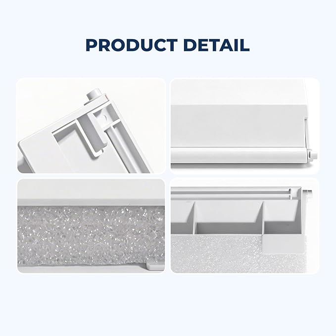 SPX1082K 2 Pack White Swimming Pool Skimmer Weir Door Assembly Kit Compatible with SP1082 SP1083 SP1084 SP1085 SP1086 SP1075 Models