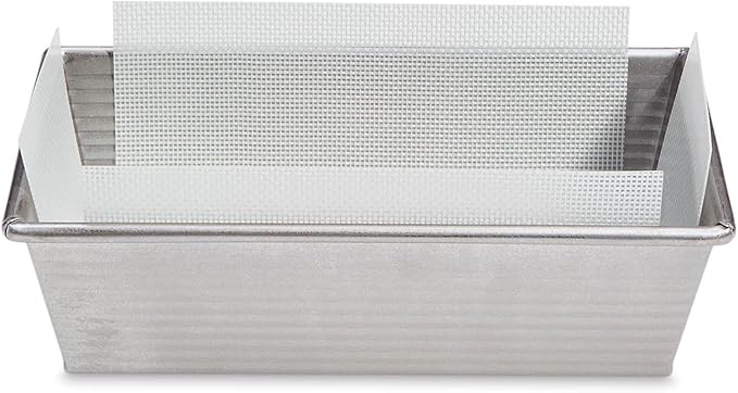 King Arthur Baking Company Loaf Pan Lifters, Oven Safe Reusable Nonstick European-Grade Silicone, Set Of 2, For Easy Bread Baking, Removal, And Release