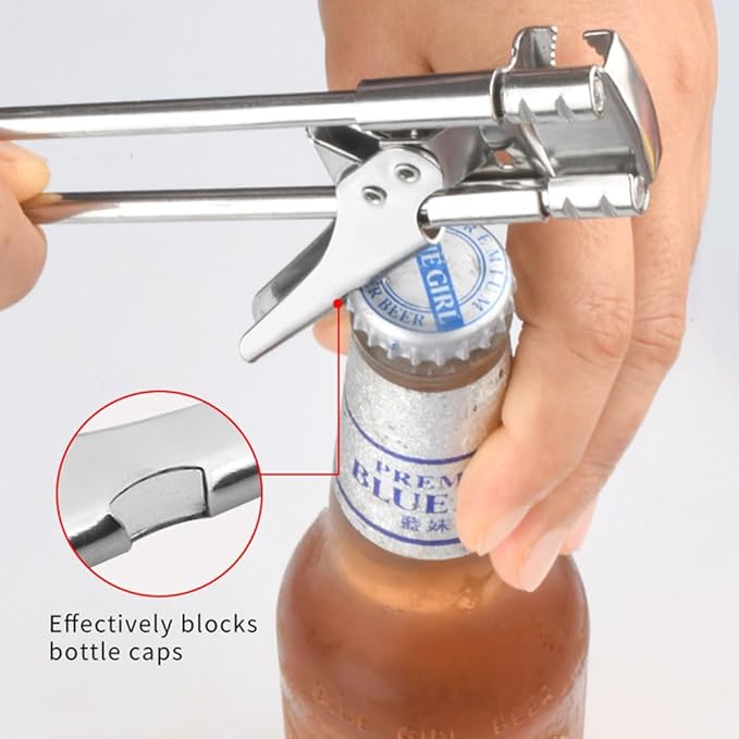 Jar Opener for Weak Hands, New Adjustable Stainless Steel Can Opener, Jar Gripper Tight Lid Opener, Kitchen Gadgets, Easy Jar Opener for the Elderly and Children