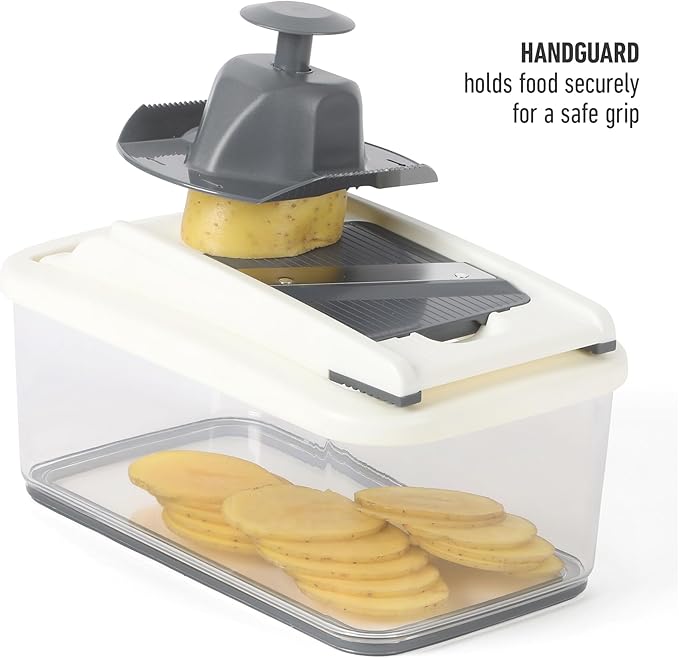 Calphalon Aero 8 in 1 Vegetable Chopper and Dicer, Food Chopper with Container