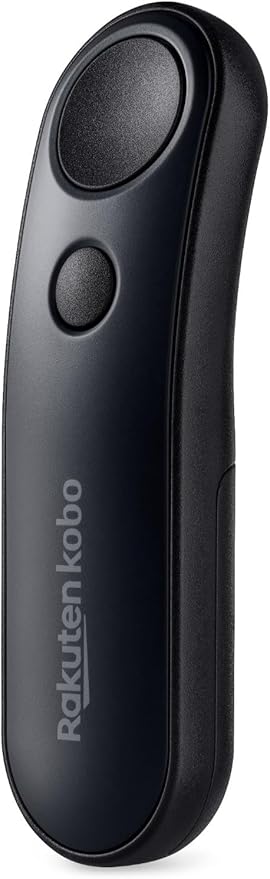 Kobo Remote | Page Turner | Compatible with Kobo eReaders | Hands Free Reading | Ergonomic | Bluetooth® Connection | (Black)