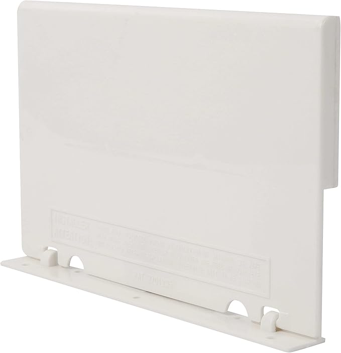 Exact Replacement Part Number 08650-0022 Off-White Weir Gate Assembly - Compatible with Sta-Rite U-3 Vinyl Liner Skimmer Hinged Weir Assembly - 8 1/2 Inches x 5 1/8 Inches
