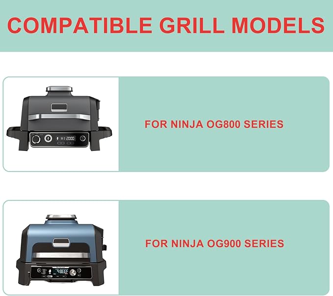 15-Packs Grease Tray Liners for Ninja OG800 & OG900 Series Woodfire Outdoor Grill XL Pro Accessories Disposable Aluminum Smoker Drip Pan Liners for Ninja OG901 OG850 OG951 OG952 Drip Pan Liner