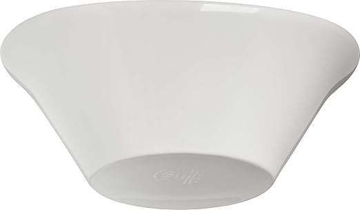 Carlisle FoodService Products Stadia Resuable Plastic Bowl for Home and Restaurant, Melamine, 32 Ounces, Greige