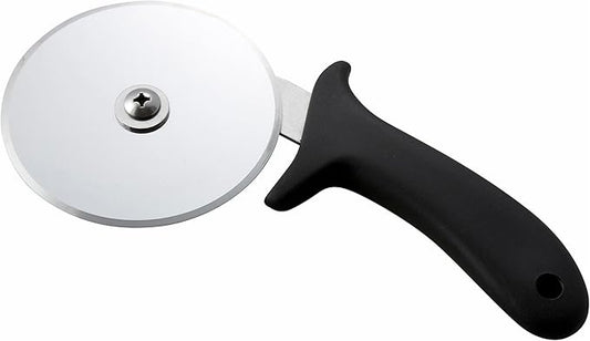 Winco Pizza Cutter, 4"Dia Blade, Black PP Hdl