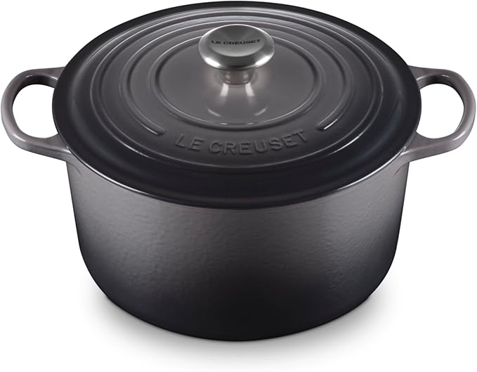 Le Creuset Enameled Cast Iron Signature Deep Round Oven, 6.5 qt., Oyster